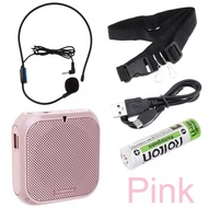 Voice Amplifier For Teachers Mini Portable Voice Amplifier Megaphone Booster with Wired Microphone L