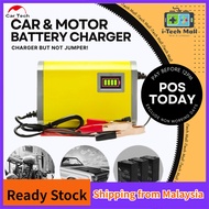 【Shipping from Malaysia】Car Battery Charger 12V 6A Pengecas Bateri Kereta Motor 24V 10A Cas Van NS60 NS40 GP Century