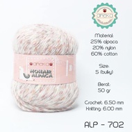 VARIOUS - ALPACA MOHAIR YARN - 702