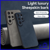 Casing Samsung S25 Ultra S25 S25 Plus Leather Case Hard Case