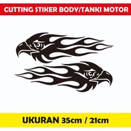 Tribal eagle motif/ motorcycle sticker / tank sticker body sticker car sticker
