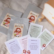 [5Pcs] Pack Bread Of Life Christian Versese | Christian Bible Verse Jesus Gold Verse Card Bible Cath