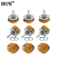 RS25 Rotary Band Switch 1P11T 2P4T 2P5T 2P6T 3P3T 3P4T 4P3T with Mounting Screw & Washer