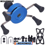 MIAOWAZ Mobile Phone Holder, 4 inches to 6.5 inches 13 Accessories Bike Mount, Mounting System Unive