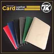 TK Pokemon Card Binder 3x4 Leather Book Fully Zip 480 Card Slot Premium Kad Album Henwei TCG Yugioh 