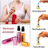 Small 5ml mini refill bottle perfume holder