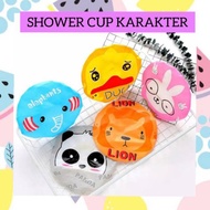 Shower CUP - SHOWER CAP - CHARACTER SHOWER CUP - BATH SHOWER CAP - CHARACTER BATH SHOWER CAP
