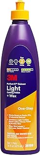 3M Perfect-It Gelcoat Light Cutting Polish + Wax (36109) – For Boats and RVs – 1 Pint – 16 Fluid Ounces