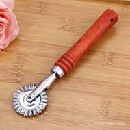 Stainless Steel Pizza Single Wheel Pasta Noodles Flower Sprinkler Ring Cake Knurling Knife Lace Hous