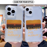 Samsung Case for S25/S25 FE/S24/S24 FE/S23 FE/S30+/S25 Ultra Flexible Sunset Shape