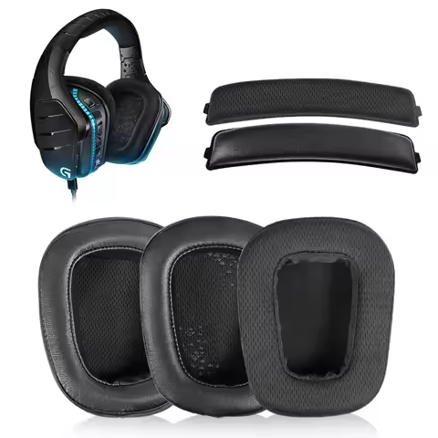 Replacement Ear Cushion Earpads Top Pad Headband For Logitech G933 G935 G633 G933S Artemis Headphone