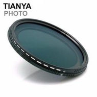 我愛買Tianya天涯72mm抗污抗刮可調式ND2-400減光鏡TN72O鏡ND4 ND8 ND16 .ND400減光鏡