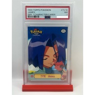 Pokemon TCG: PSA 7 1999 Topps Pokemon James Ser.1 Character Cards