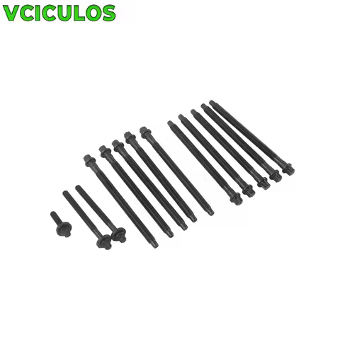 1Set Head Bolts Fit 07-12 Mini Cooper Countryman Turbo 1.6L DOHC N12 N14 N16 N18 ES72451 Engine Acce