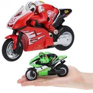 創新玩具2.4G迷你跳躍遙控摩托車 充電帶陀螺儀高速摩托車8012