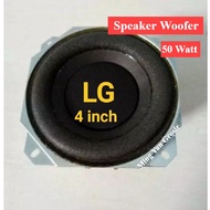 ASLI SPEAKER WOOFER LG 4 INCH BASS 50 WATT SUBWOOFER 50W 4-8OHM BAUT