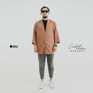 ROSAL CARDILAT MADANI- Cardigan Sholat - Outer Kimono Jas Baju Pesantren - Size Dewasa Pria