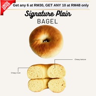 HALAL BAGEL | Signature Plain | Healthy, Less Sugar, No Fat | Breakfast, Lunch, Dinner | Freshly Bak