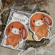 兔子 Moka 造型貼紙