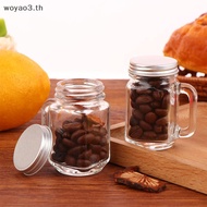 [Woyao] 1Pc 40ml Mini Jam Honey Jar Portable Leakproof Coffee Milk Juice Bottle With Lid Home Party 