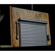 1/64 Rolling Door Model Diorama Rolling Door Garage Door Unpainted