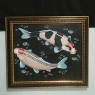 3d koi fish painting 3