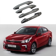 Applicable18-21Kia Rio Carbon Fiber Pattern Door Handle Shell Body Decoration