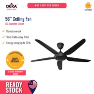 DEKA 5 Blade Ceiling Fan DC Inverter With Remote Control (56") SCX56PRO (MB)