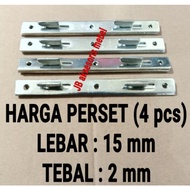 6" DIPAN RIGHTS PER SET 4pcs 15 cm BED BRACKET/ BED FITTING/