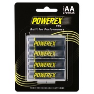 POWEREX 低自放電3號充電池PRO 2700mAh(4/卡)★附贈收藏盒