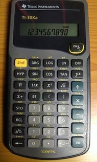 Texas Instruments TI-30XA Scientific 德儀科學用計算機