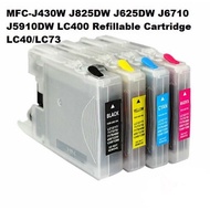 Refillable BRO LC40 / LC73 MFC-J430W J825DW J625DW J6710 J5910DW LC400 Refillable Cartridge