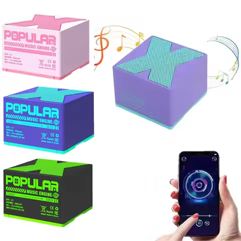 1-10PCS Wireless Speaker Gaming Speaker X1 Multi Function Party Smart Speaker Outdoor TWS Small Musi