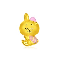 CHOW TAI FOOK LINE FRIENDS Collection 999 Pure Gold Charm - Sleeping Cony R29738