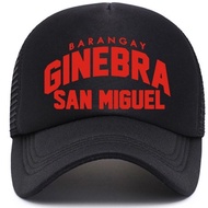 HIGH QUALITY BARANGAY GINEBRA Mesh Cap Net Cap Trucker Hat Baseball Cap