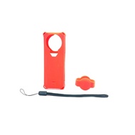 For Insta360 X5 対応 保護ケース 保護カバー+レンズカバー レンズキャップ ガード キャップ スポーツカメラ ボディカバー For Insta360 X5 専用 シリコンケース オール