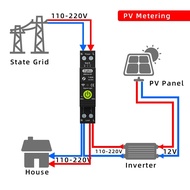 Tuya Zigbee Intelligent Circuit Breaker Timing Photovoltaic Bidirectional Metering Energy Meter Auto