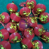 🏮 12 pcs Mini Red Lantern / Mini Tanglong / Chinese Decor / Ornament / CNY Decor
