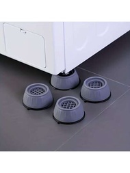 通用型滾筒洗衣機底座四角橡膠墊適合增高防滑減震防潮靜音冰箱固定腳墊