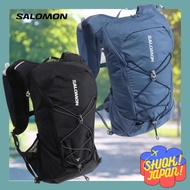 【DIRECT FROM JAPAN】SALOMON  Hydration Backpack AGILE 12 SET (Agile) Black, Copen Blue