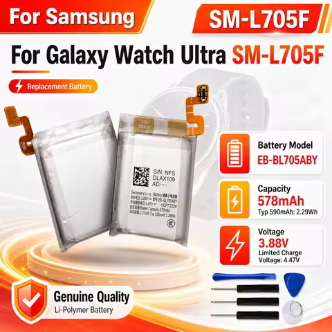 Smart Watch Replacement Battery EB-BL705ABY For Samsung Galaxy Watch Ultra 47mm SM-L705F Repair Batt