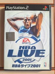 PS2 NBA LIVE 2001 日文版