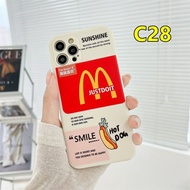 Case McDonald's Straight Cube Soft Case VIVO Y20 Y20S Y20I Y12S Y12