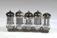 美國 GE RCA ECC83 12AX7 長肋屏 17mm 大D除氣環 信號管~單支備管-C