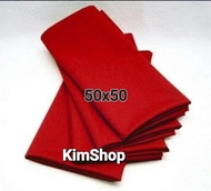 Serbet Napkin Folding ukuran 50×50 untuk Hotel resto dan Cafe