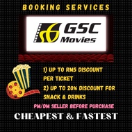 GSC MOVIE BOOKING SERVICES