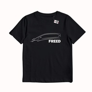 Limited Karimake T-Shirt Distro Honda Freed Side Automotive T-Shirt