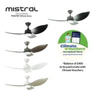 [Climate Voucher NEA] Mistral 36” 3-Blades Ceiling Fan SPACE 36 / 46" Ceiling Fan SPACE 46 - Black/ 