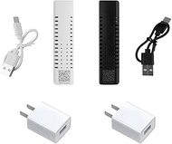 A Pair Mini Media Converter, Fiber Ethernet Coverter, Gigabit Media Converter 10/100/1000Base-Tx to 