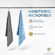 Disc Xtra Hanging Microfiber Hand Towel 4 GSM 4x4 Water Absorbent Aesthetic Premium Import